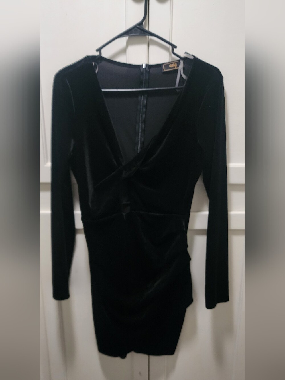 Black Suede Dress